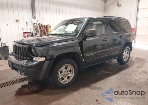 2014 Jeep Patriot Sport из США, поврежденный, VIN 1C4NJRBB4ED739233